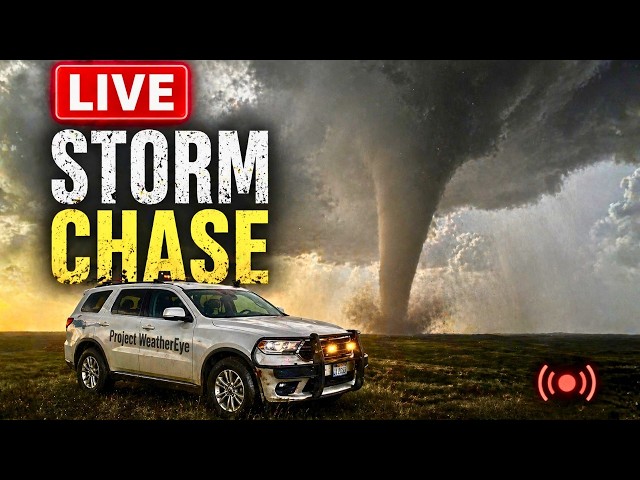 LIVE STORM CHASE - Going to Almost Mexico 🇲🇽