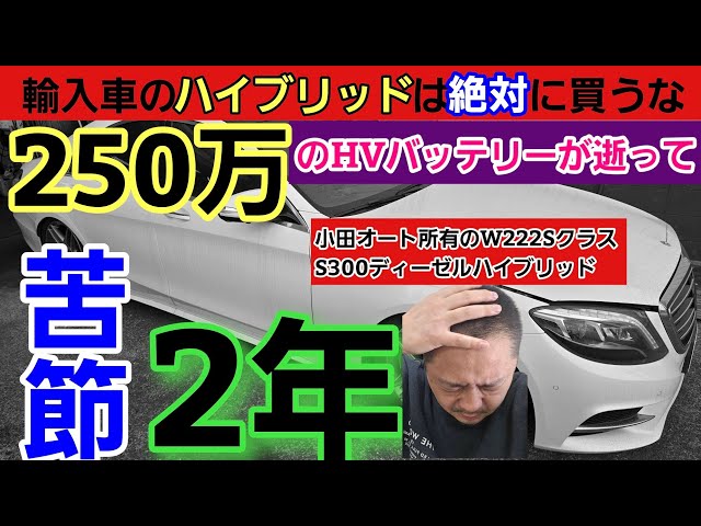 [2 Years After the $25,000 Nightmare] My Company's S-Class Hybrid Finally...