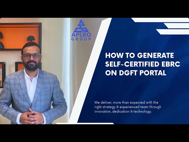 New E-BRC System for Exporters - Step by Step Live E-BRC Generation Process on DGFT Portal Explained