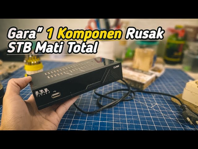Repairing a Dead Tanaka Metal-Body Set-Top Box