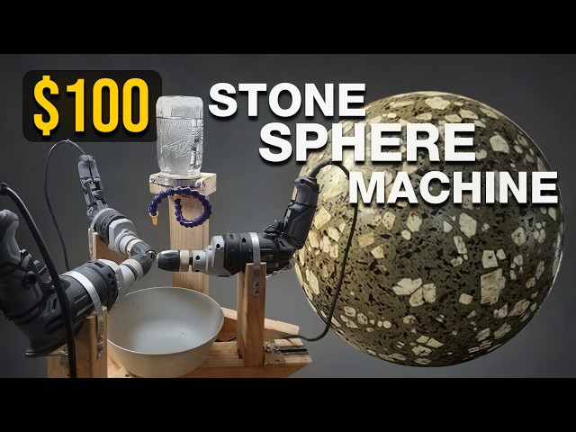 I Built a Stone Sphere Machine for $100 - Here's How