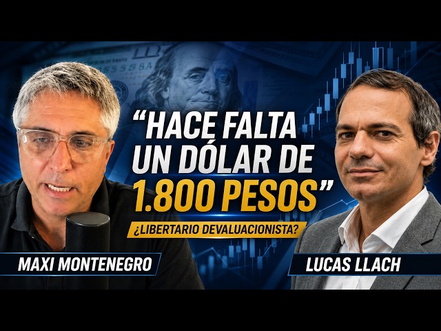 Clash with LUCAS LLACH: “DOLLAR at 1800 PESOS, because like this…” An uncomfortable voice for Mil...