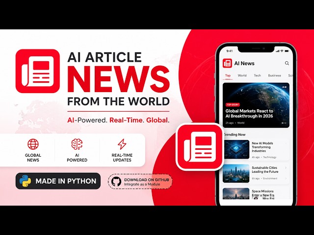 SocialPulse — News Dashboard Built with Python & Streamlit (Full Walkthrough)