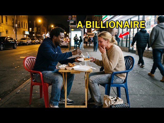 A Billionaire Pretended to Be Poor for One Day — Only Black Single Dad Shared His Last Meal With Her