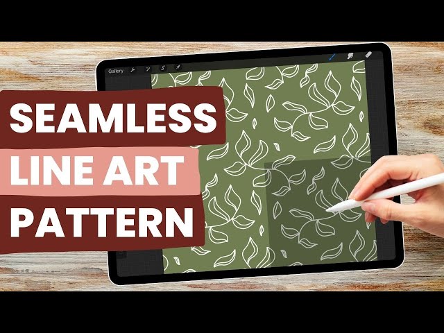 How To Create a Seamless Repeating Pattern in Procreate: Beginner Procreate Tutorial