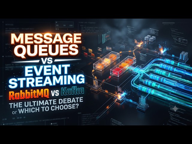 Message Queues vs. Event Streaming: RabbitMQ vs. Kafka
