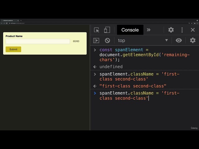 Managing CSS Classes With JavaScript [Day 36]        #javascript  #CSSClasses