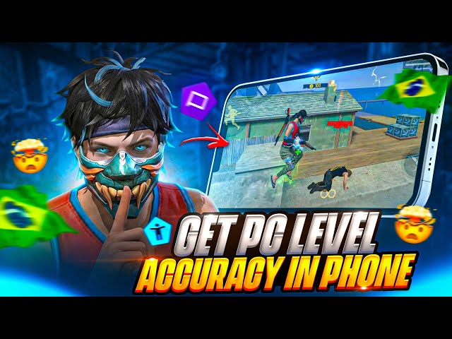 MAKE YOUR ACCURACY LIKE PC IN MOBILE 📲 HOW TO INCREASE ACCURACY + MOVEMENT 🤯 BRAZILIAN PLAYERS