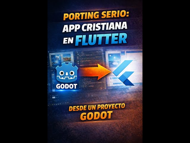 Godot → Flutter: porto una app cristiana en Vibe Coding (UI + arquitectura)