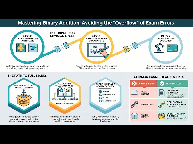 E Write 44 as an 8-bit Binary Number Using Twos Complement Format Computer... | IGCSE | Ace The Exam
