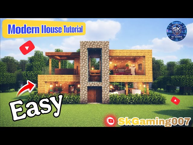 Minecraft | How To Build a Modern House 🏠 Tutorial 