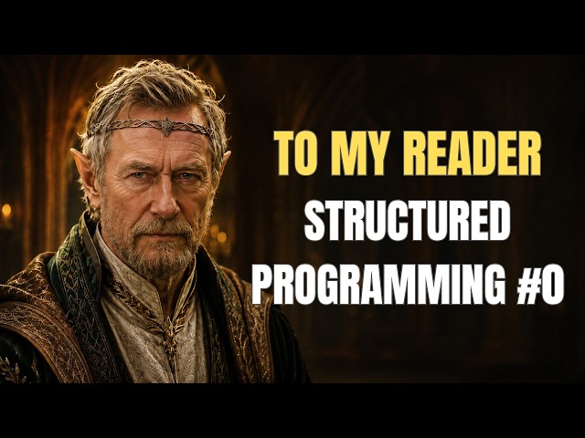 Notes on Structured Programming: To my reader