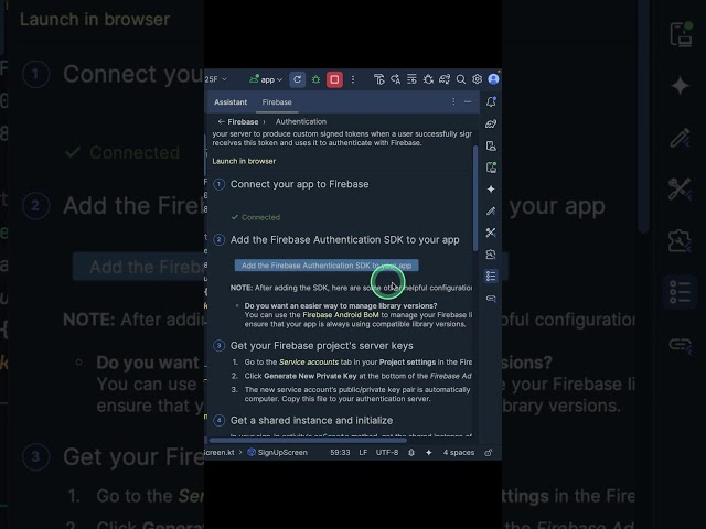 Firebase Authentication Setup Made Super Easy!