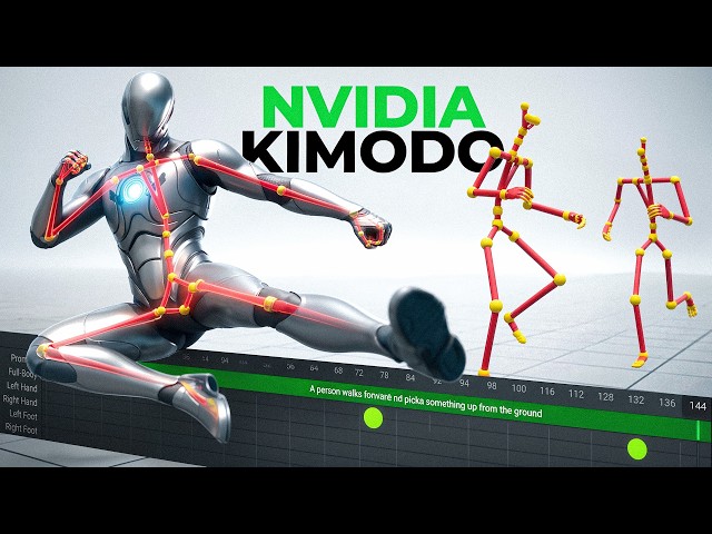 AI Animation Just Got a Revolution — NVIDIA Kimodo