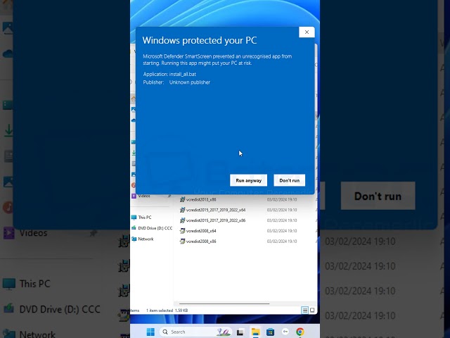 Install All Visual C++ Redistributable Runtimes With One Click
