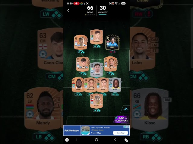 All 24 of EFL League one sbc solutions on Madfut 26