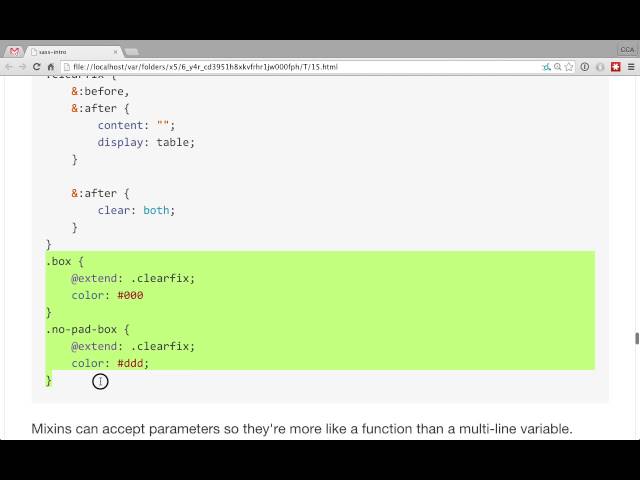 Sass & CSS Preprocessors | CCA WAG