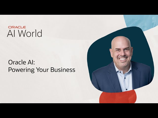 Mike Sicilia Keynote on Oracle AI Powering Your Business: Oracle AI World 2025