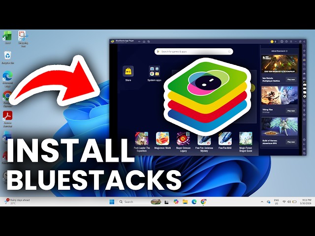 How To Install BlueStacks In Windows 11 - Download BlueStacks
