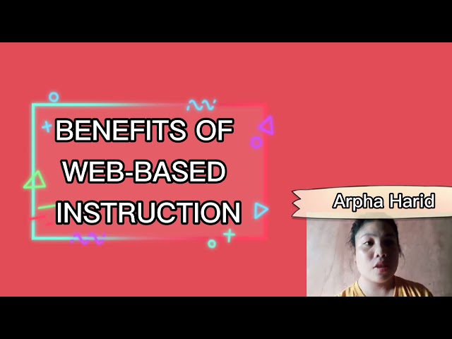 INTRODUCTION TO WEB-BASED INSTRUCTION