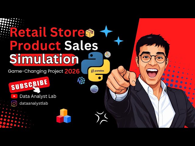 Retail Store Product Sales Simulation Analysis by Python