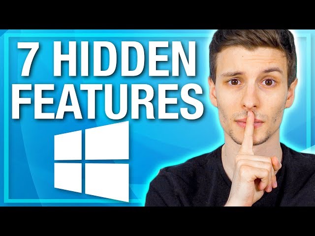 7 Hidden Windows Features (You've Never Heard Of)