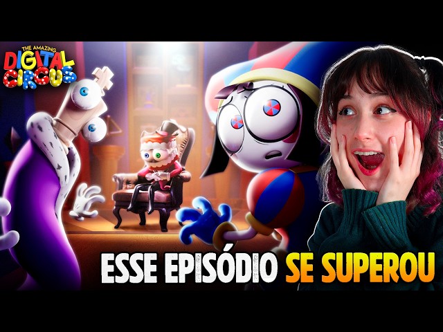 I FREAKED OUT over the NEW EPISODE of THE INCREDIBLE DIGITAL CIRCUS - Ep. 8: hjsakldfhl | FERU REACT