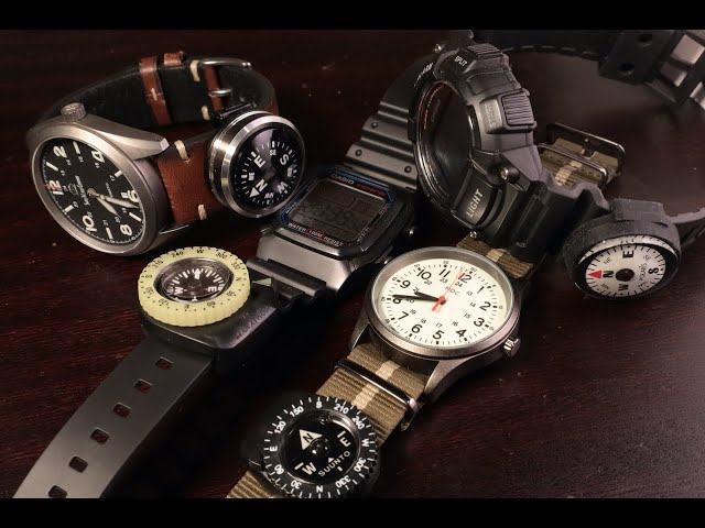 Watch Compass Styles for the outdoorsman