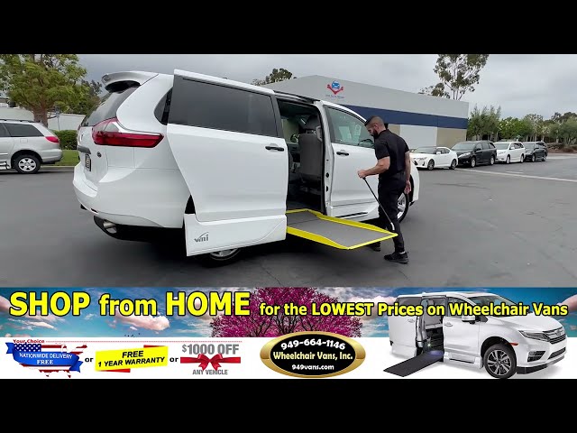 How it Works Deploying and Retracting ramp on 2020 Toyota Sienna with  VMI ADA Manual Infloor Ramp