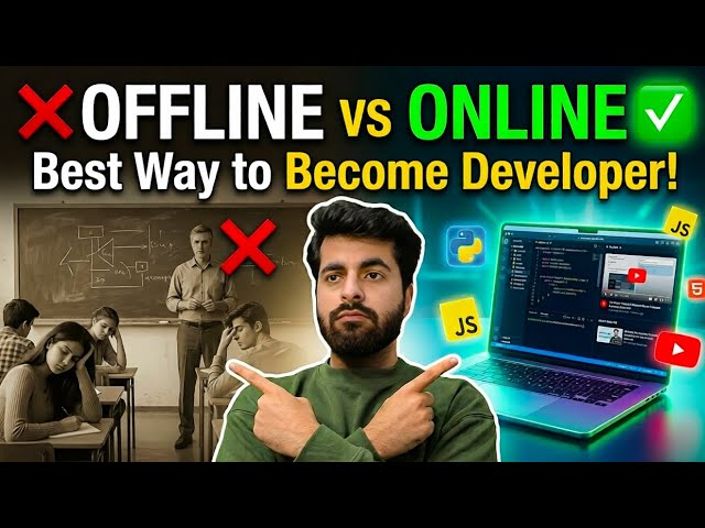 Stop Joining Offline Institutes! Learn Coding Online for FREE | Neeraj Walia 