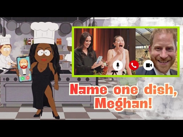 South Park Parody: Meghan Markle's MasterChef Australia Fail | Animated Satire