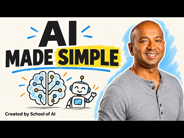AI Explained Simply: Machine Learning, Generative AI & AI Agents
