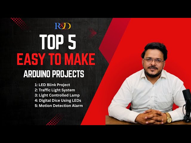 Top 5 Easy Electronics Projects for Beginners |Simple DIY Tutorials #technology #diy #arduino #video