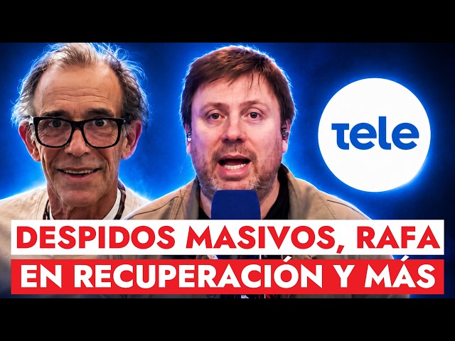 Mass layoffs and the full inside story at Canal 12, footage of Rafa Villanueva, and a show return...