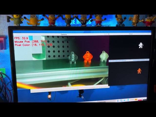 Experiments with HSV using RaPi, OpenCV
