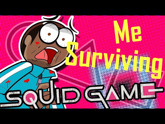 Me Surviving Squid Game red light green light