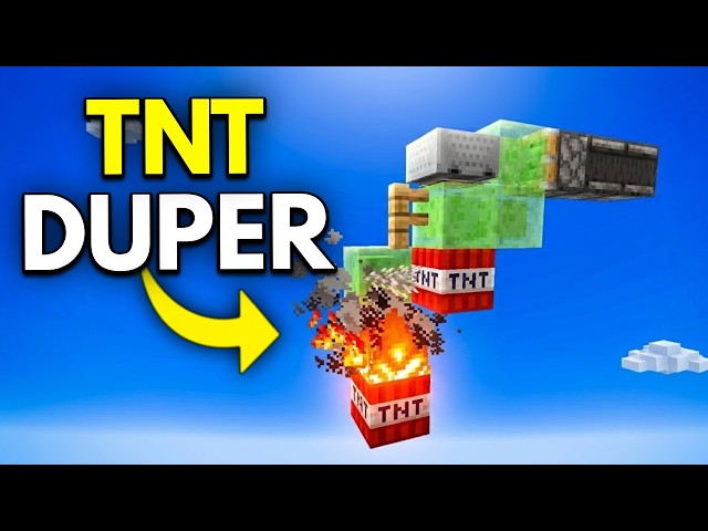 How to Build a TNT Duper in Minecraft 26.2+
