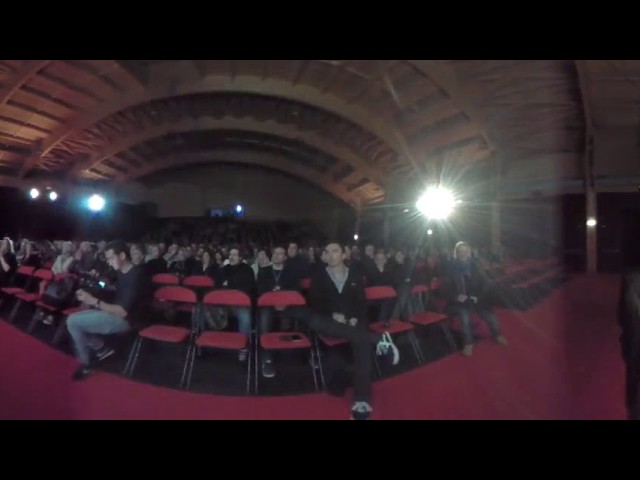 360Deg Conference Grand Entrance! Click and move around.