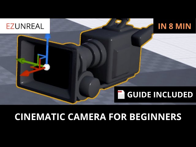 Unreal Engine 5 Cinematic Camera Tutorial for Beginners STEP BY STEP