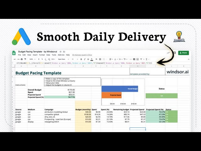 How to pace Google Ads budget (Allocation Timing)