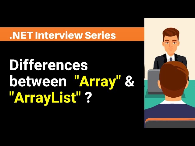 What is the difference between Array and ArrayList (atleast 2)?