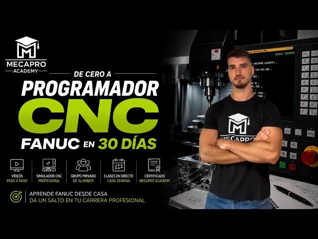 FANUC CNC COURSE in 30 DAYS | From ZERO to CNC PROGRAMMER
