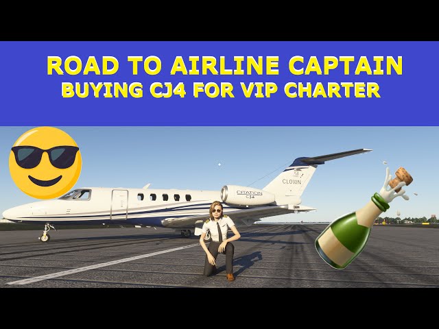 Career Mode For Beginners  | Buying CJ4 For VIP Charter | MSFS2024 | PS5