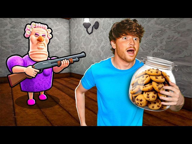 I Escaped GRUMPY GRAN in Roblox..