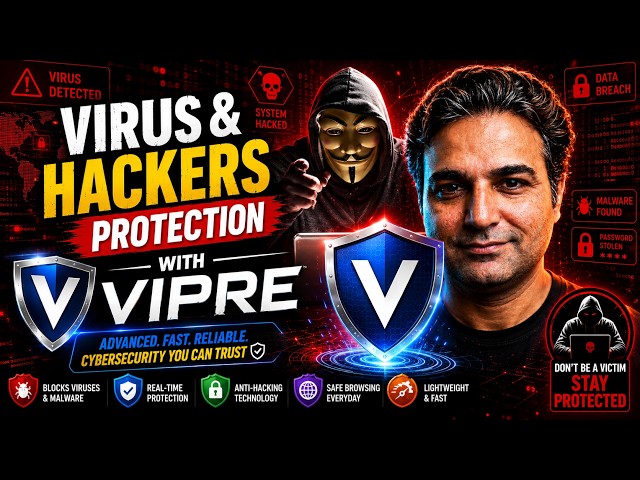 Protect Your Computer From Hackers & Viruses | VIPRE Antivirus Security Guide 2026!