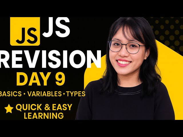 JavaScript Basics Revision (Day 1–3) — Perfect for Beginners | Practical Questions + Quick Examples