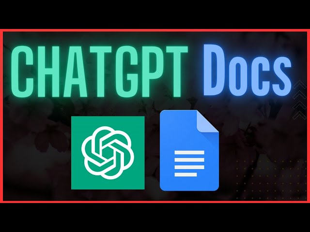 How to integrate ChatGPT API with Google Docs - AI Content Writer