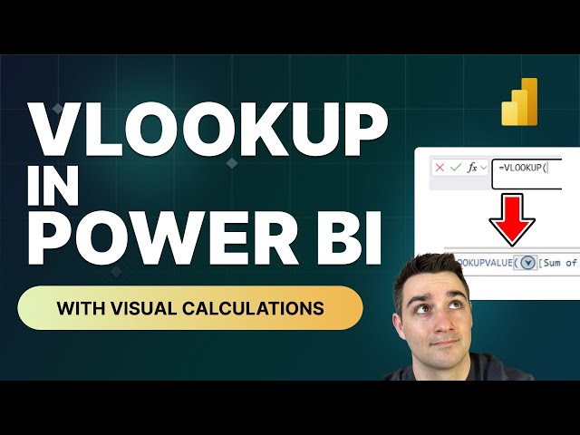 Power BI VLOOKUP: Master the LOOKUP Function in Visual Calculations