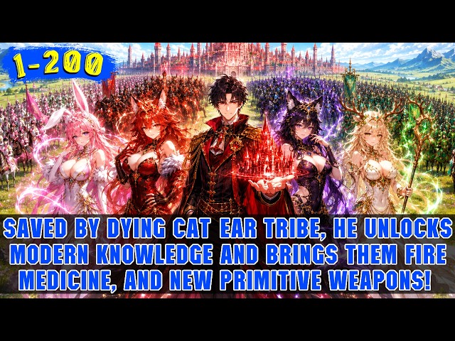 🔥He Is Transported to a Beastgirl Tribe, Conquers All With Fire and Medicine, Builds a Civilization!