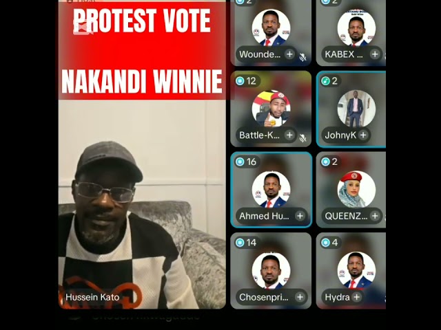 KATO HUSSEIN LIVE WITH NATIONAL UNITY PLATFORM MEMBERS DISCUSSING THE PROTEST VOTE & NAKANDI WINNIE 